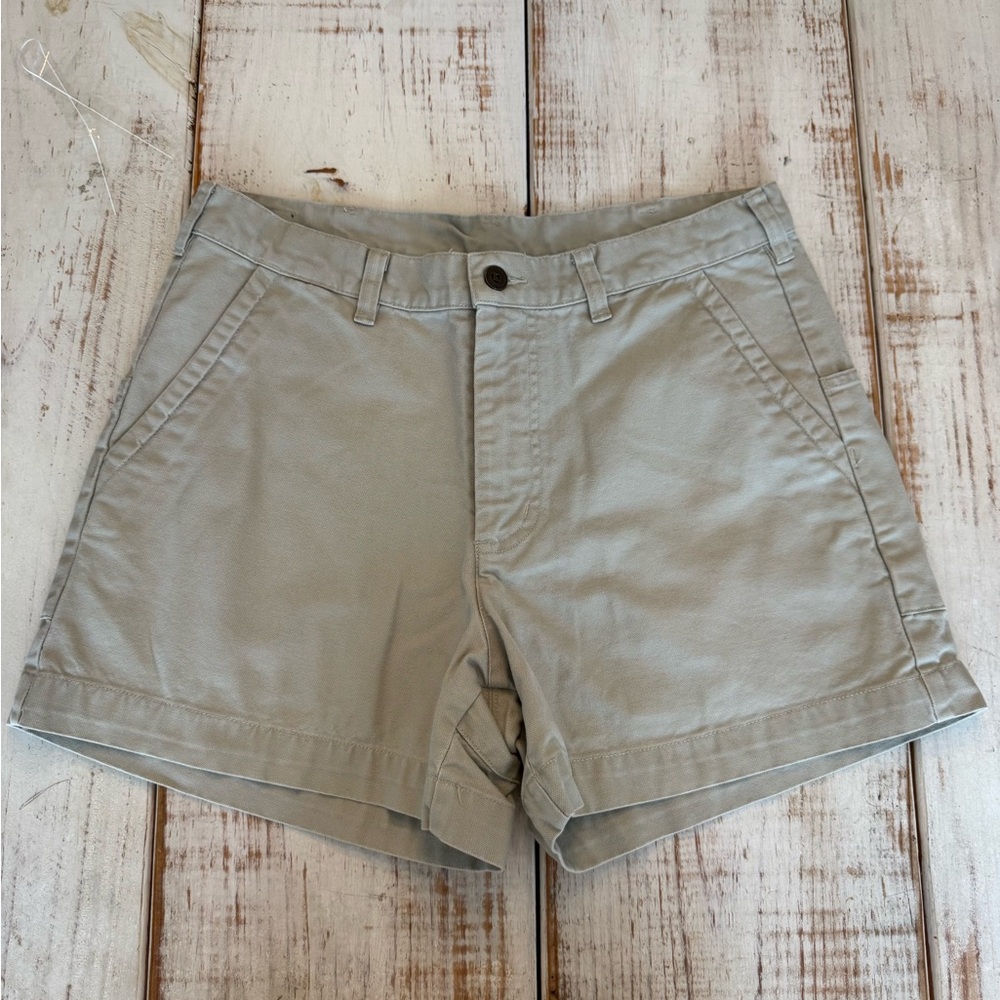 Patagonia Men's Flat Front Shorts - Light Gray